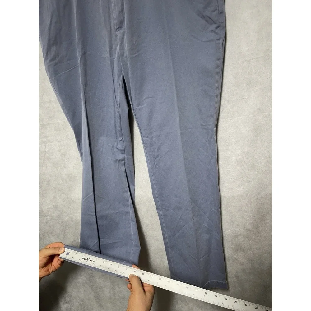 VTG Polo Ralph Lauren Pants Men's 44B X 32 Blue Classic Chino Trousers Academia